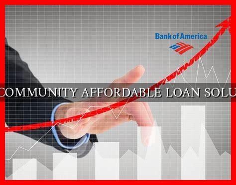 community affordable loan solution areas